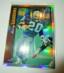 Barry Sanders [Refractor] #110 Football Cards 1997 Topps Chrome Prices