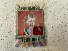 Giannis Antetokounmpo [Red Laser] #17 Basketball Cards 2020 Donruss Franchise Features Prices