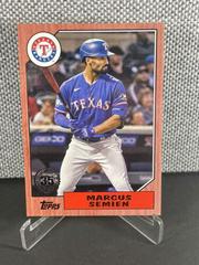 Marcus Semien [Red] #87TB-8 Baseball Cards 2022 Topps 1987 Series 2 Prices