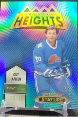 Guy Lafleur [Blue] Hockey Cards 2021 Upper Deck Stature Legendary Heights Prices