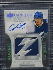 Cal Foote Hockey Cards 2020 Upper Deck The Cup Exquisite Collection Rookie Auto Patch Prices