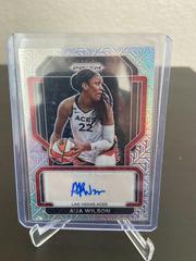 A'ja Wilson [Mojo] Basketball Cards 2022 Panini Prizm WNBA Signatures Prices