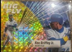 Ken Griffey Jr. [Reactive Yellow] #BF5 Baseball Cards 2021 Panini Mosaic Big Fly Prices