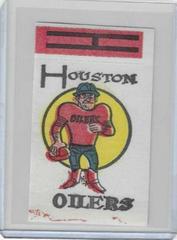 Houston Oilers #A Football Cards 1961 Topps Stickers Prices