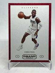 Chris Paul Basketball Cards 2016 Panini Grand Reserve Prices