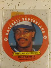 George Bell #7 Baseball Cards 1988 Fantastic Sam's Discs Prices