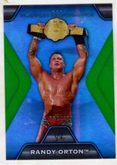 Randy Orton [Green] Wrestling Cards 2010 Topps Platinum WWE Performance Prices