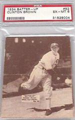 Clinton Brown #82 Baseball Cards 1934 Batter Up Prices