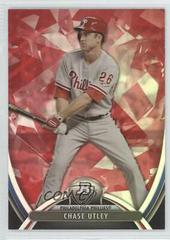 Chase Utley #25 Baseball Cards 2013 Bowman Platinum Prices