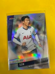 Heung Min Son [Refractor] #55 Soccer Cards 2019 Finest UEFA Champions League Prices