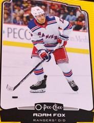 Adam Fox [Yellow Border] #111 Hockey Cards 2022 O Pee Chee Prices