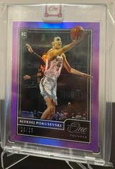 Aleksej Pokusevski [Purple] #126 Basketball Cards 2020 Panini One and One Prices