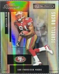 Terrell Owens [Xtra Points Black] Football Cards 2004 Playoff Prestige Prices