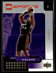 Karl Malone [Gold] Basketball Cards 2003 Upper Deck Lego Prices