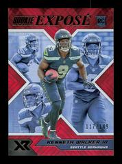 Kenneth Walker III [Red] #RXP-12 Football Cards 2022 Panini XR Rookie Expose Prices