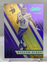 Stefon Diggs [Spectrum Green] #66 Football Cards 2016 Panini Absolute Prices