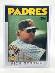 Rich Gossage #26 Baseball Cards 1986 Topps Super Prices