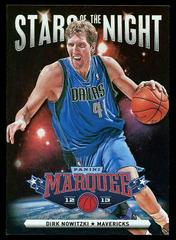 Dirk Nowitzki #20 Basketball Cards 2012 Panini Marquee Stars of the Night Prices