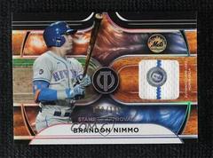 Brandon Nimmo Baseball Cards 2022 Topps Tribute Stamp of Approval Relics Prices