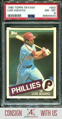 Luis Aguayo #663 Baseball Cards 1985 Topps Tiffany Prices