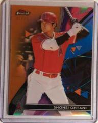 Shohei Ohtani [Orange Refractor] #54 Baseball Cards 2021 Topps Finest Prices
