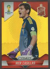 Iker Casillas [Gold Prizm] Soccer Cards 2014 Panini Prizm World Cup Prices