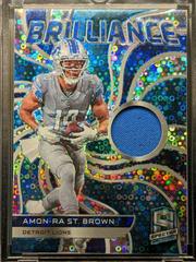 Amon Ra St. Brown [Blue] #BRL-AST Football Cards 2022 Panini Spectra Brilliance Prices