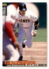 Todd Benzinger #262 Baseball Cards 1995 Upper Deck Prices