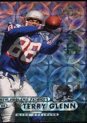 Terry Glenn [Precious Metal Gems] #158 Football Cards 1998 Metal Universe Prices