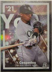 Yoelqui Cespedes Baseball Cards 2021 Bowman Platinum Precious Elements Prices