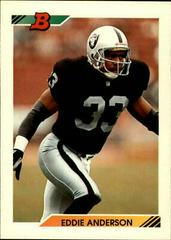Eddie Anderson #39 Football Cards 1992 Bowman Prices