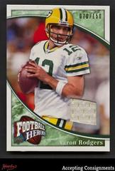 Aaron Rodgers [Jersey Green] Football Cards 2009 Upper Deck Heroes Prices