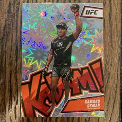 Kamaru Usman #2 Ufc Cards 2023 Panini Chronicles UFC Kaboom Prices