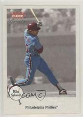 Mike Schmidt #68 Baseball Cards 2002 Fleer Greats Prices