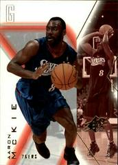 Aaron McKie Basketball Cards 2001 Spx Prices