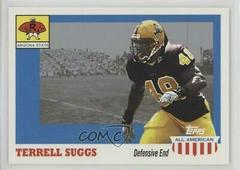 Terrell Suggs #102 Football Cards 2003 Topps All American Prices
