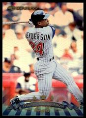 Rickey Henderson Baseball Cards 1998 Donruss Collection Prices