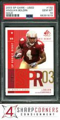 Anquan Boldin [Gold] Football Cards 2003 SP Game Used Prices