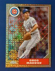 Greg Maddux Baseball Cards 2022 Topps Update 1987 Chrome Prices