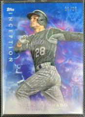 Nolan Arenado [Blue] Baseball Cards 2017 Topps Inception Prices