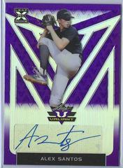 Alex Santos [Purple] #BA-AS2 Baseball Cards 2020 Leaf Valiant Autographs Prices