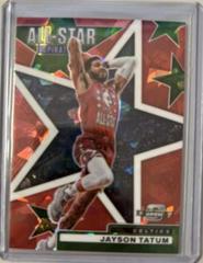 Jayson Tatum [Red Ice] #8 Basketball Cards 2021 Panini Contenders Optic All Star Aspirations Prices
