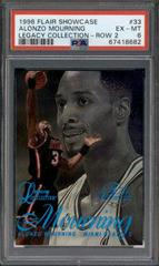 Alonzo Mourning [Row 2] Basketball Cards 1996 Flair Showcase Legacy Collection Prices