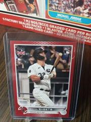 Gavin Sheets [Red] #10 Baseball Cards 2022 Topps UK Edition Prices