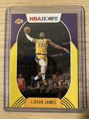 LeBron James [Yellow] Basketball Cards 2020 Panini Hoops Prices