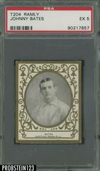 Johnny Bates Baseball Cards 1909 T204 Ramly Prices