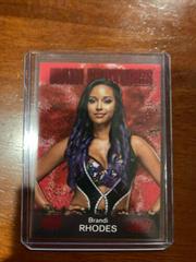 Brandi Rhodes [Red] Wrestling Cards 2021 Upper Deck AEW Main Features Prices