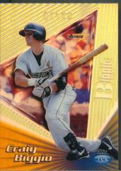 Craig Biggio #11B Baseball Cards 1999 Topps Tek Gold Prices