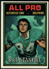 Bill Stanfill #133 Football Cards 1974 Topps Prices