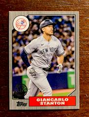 Giancarlo Stanton [Black] #87TB-43 Baseball Cards 2022 Topps 1987 Series 2 Prices